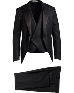 Corneliani Suit Wool - Black