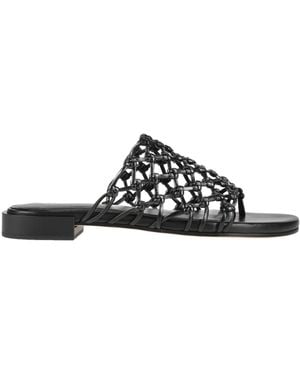 Vic Matié Thong Sandal - Black