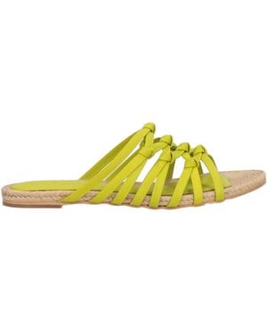 Paloma Barceló Espadrilles Leather - Yellow