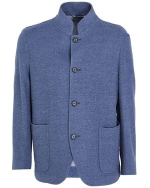 THELAND Jacket Virgin Wool - Blue