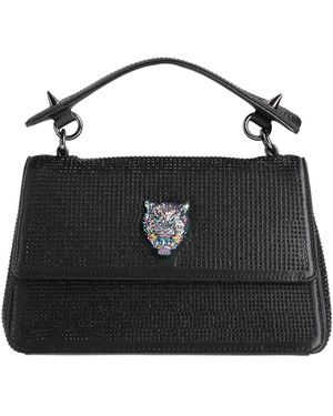 Philipp Plein Handbag Textile Fibers - Black