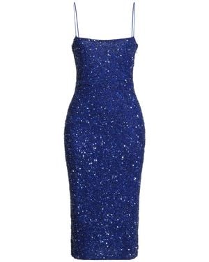 retroféte Midi Dress Nylon - Blue