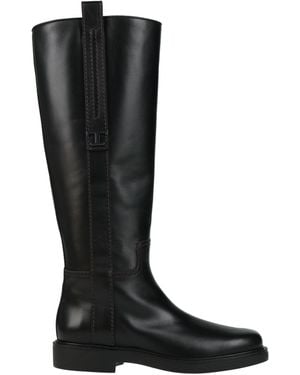 Tod's Boot Leather - Black