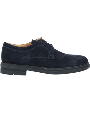 Tsd12 Lace-Up Shoes Leather - Blue
