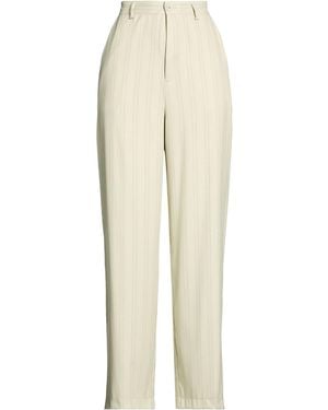 Please Pants Polyester, Viscose, Elastane, Metal Fiber - Natural