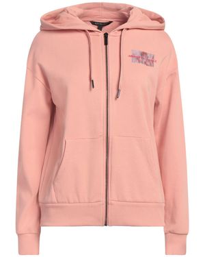 ARMANI EXCHANGE Sweatshirt Cotton, Polyester, Elastomultiester, Elastane - Pink