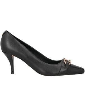 Guess Court Shoes Leather - Black
