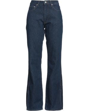 Oval Square Jeanshose - Blau