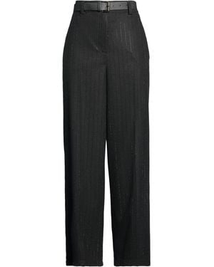Motel Trousers Polyester, Rayon, Polyamide - Black