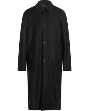Emporio Armani Overcoats & Trench Coats - Black