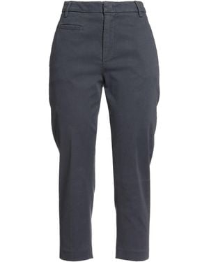 Dondup Cropped Trousers - Blue