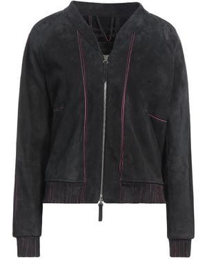 Premiata Jacket Leather - Black
