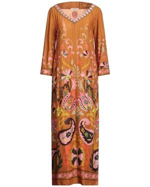 Maliparmi Maxi Dress Viscose - Orange