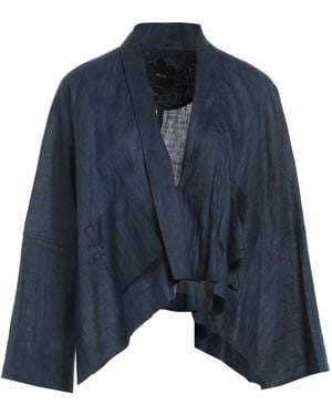Mouche Jacket Linen - Blue