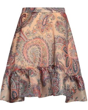 Etro Mini Skirt Polyester - Brown