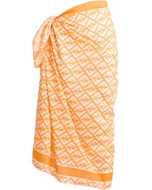 Fendi Sarong - Orange