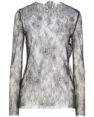 Alberta Ferretti Top Polyamide - Gray
