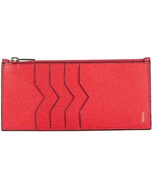 Valextra Cardholder - Red