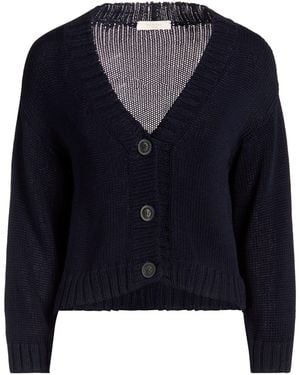 Zanone By Slowear Midnight Cardigan Cotton - Blue