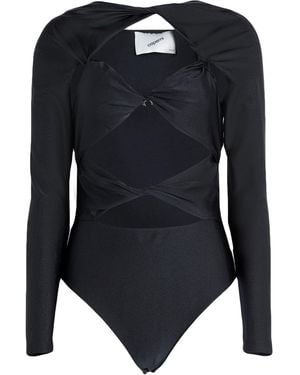 Coperni Bodysuit Polyamide, Elastane - Blue
