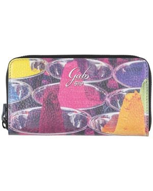 Gabs Fuchsia Wallet Calfskin - Purple