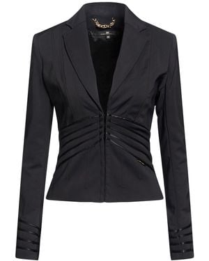 Elisabetta Franchi Blazer Cotton, Polyamide, Lycra - Blue