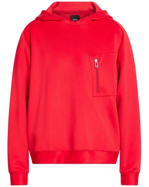 Kiton Sweatshirt Polyester, Elastane - Red