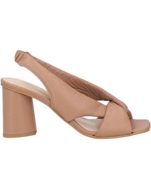 Ottod'Ame Camel Sandals Leather - Brown