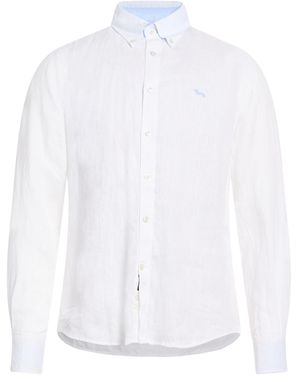 Harmont & Blaine Shirt Linen - White