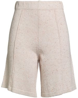 Fedeli Shorts & Bermuda Shorts Cotton, Viscose, Silk, Polyester - Natural