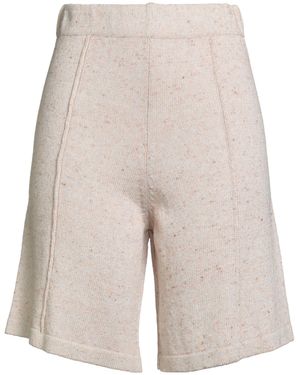 Fedeli Shorts & Bermuda Shorts Cotton, Viscose, Silk, Polyester - Natural