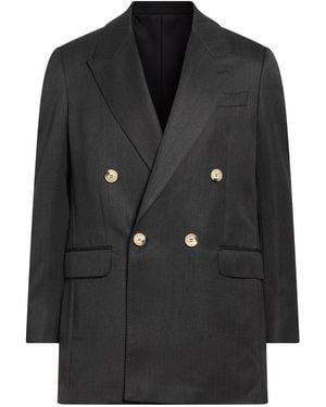 Simone Rocha Charcoal Blazer Polyester, Virgin Wool - Black
