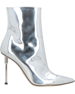 Elisabetta Franchi Ankle Boots Leather - White