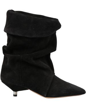 Isabel Marant Ankle Boots Calfskin - Black