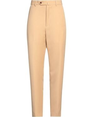 KENZO Camel Pants Polyester - Natural