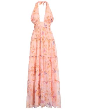 Amanda Uprichard Maxi Dress - Pink