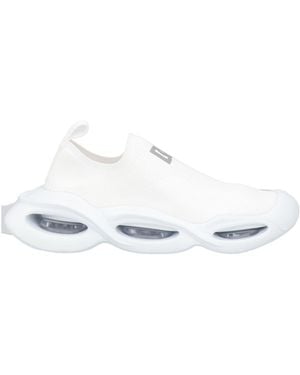 Dolce & Gabbana Stretch Mesh Wave Trainers - White
