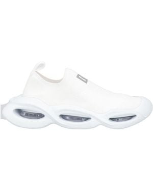 Dolce & Gabbana Stretch Mesh Wave Trainers - White