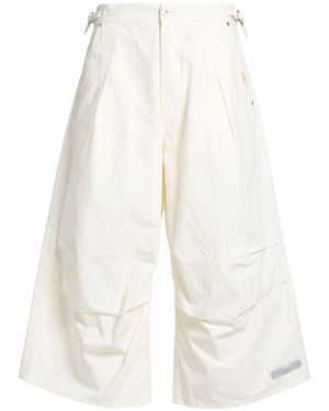 PDF Ivory Pants Cotton, Polyamide - White