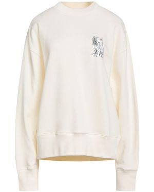 MSGM Sweatshirt Cotton - White