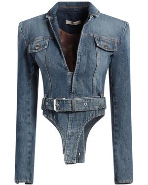 Ssheena Denim Outerwear Cotton - Blue