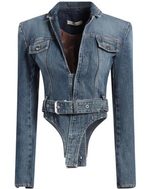 Ssheena Denim Outerwear Cotton - Blue