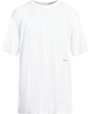 OAMC T-Shirt Organic Cotton, Elastane - White