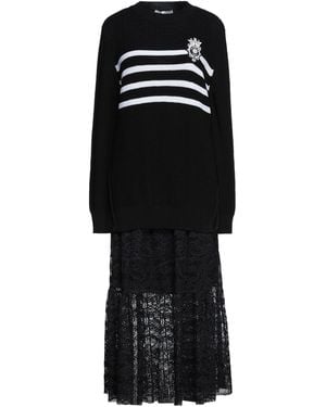 Ermanno Scervino Long Dress - Black