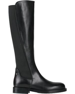 Ballin Amsterdam Boot Leather, Elastic Fibers - Black