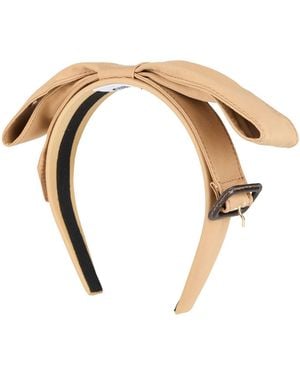 Moschino Camel Hair Accessory Textile Fibres - White