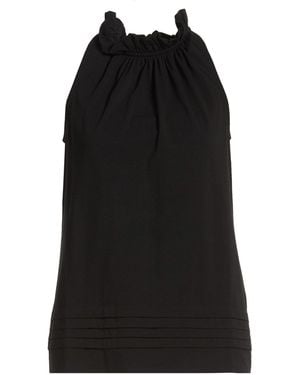 Alpha Studio Top Cotton, Elastane - Black