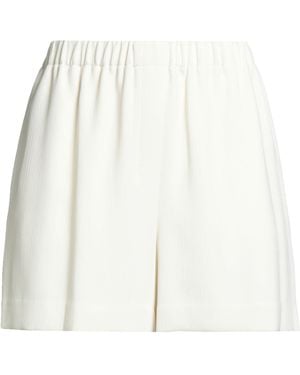 Theory Shorts & Bermuda Shorts Triacetate, Polyester - White