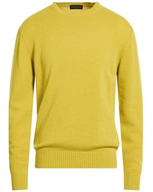 Roberto Collina Lime Sweater Merino Wool, Cashmere - Yellow