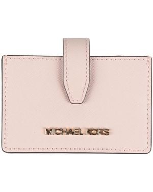 MICHAEL Michael Kors Light Cardholder Leather - Pink